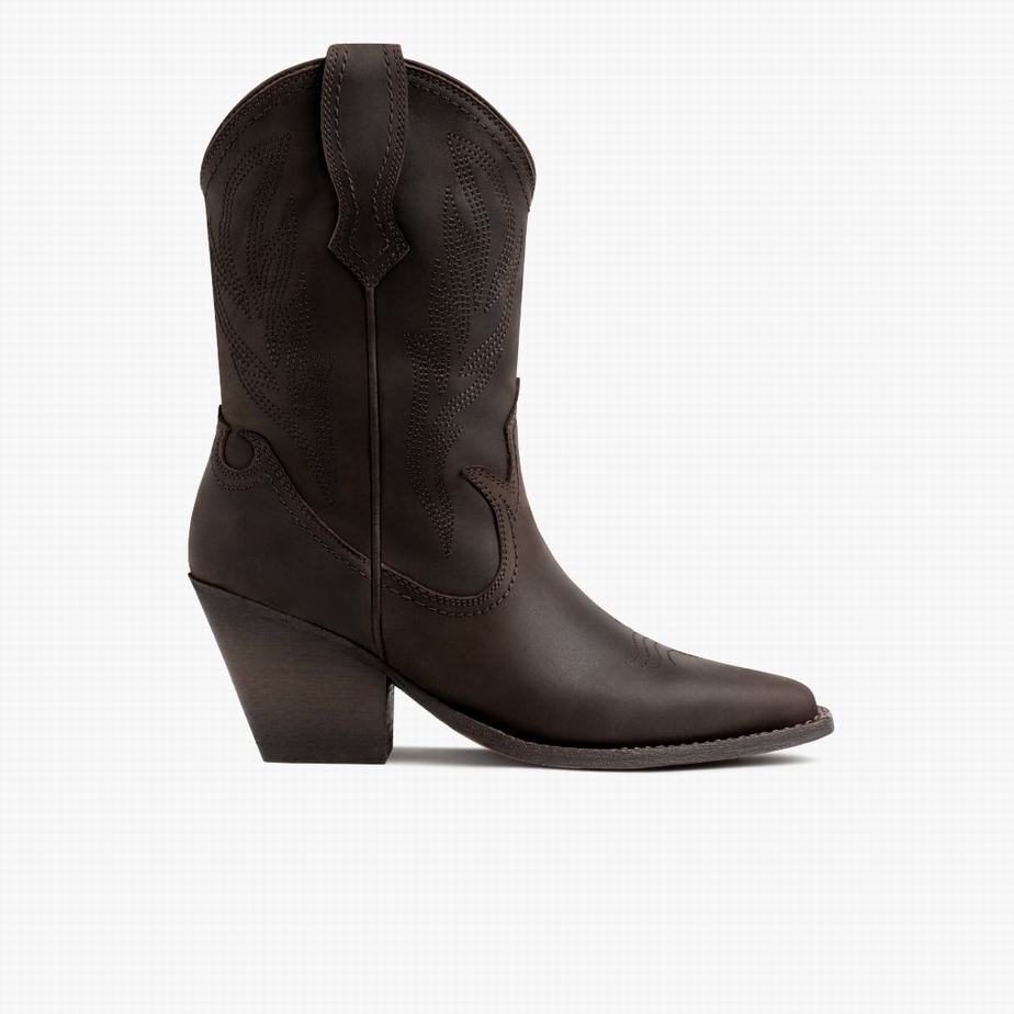 Thursday Boots Sierra Western Laarzen Dames Bruin | AEO3547PN