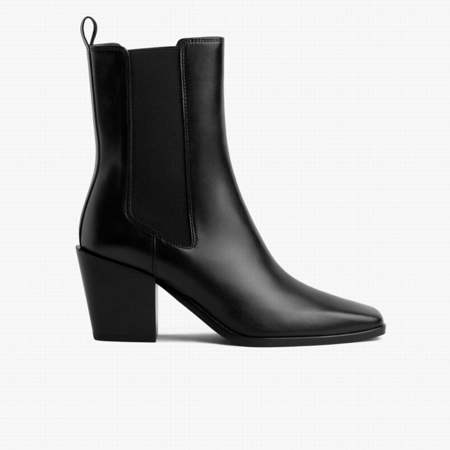 Thursday Boots Soho Chelsea Laarzen Dames Zwart | JYH3541GS