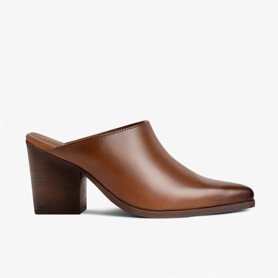 Thursday Boots Summer Mules Dames Brandy | ZFF36YW