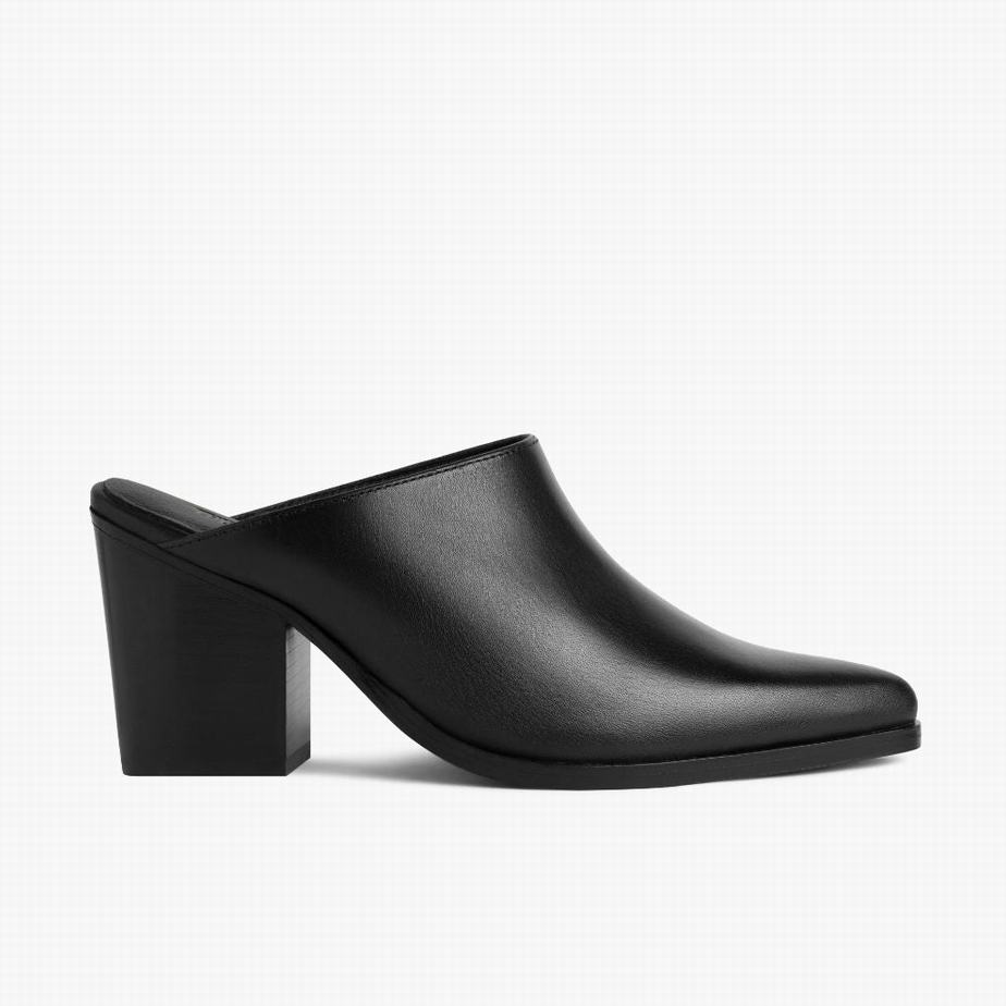 Thursday Boots Summer Mules Dames Zwart | XRI658DG