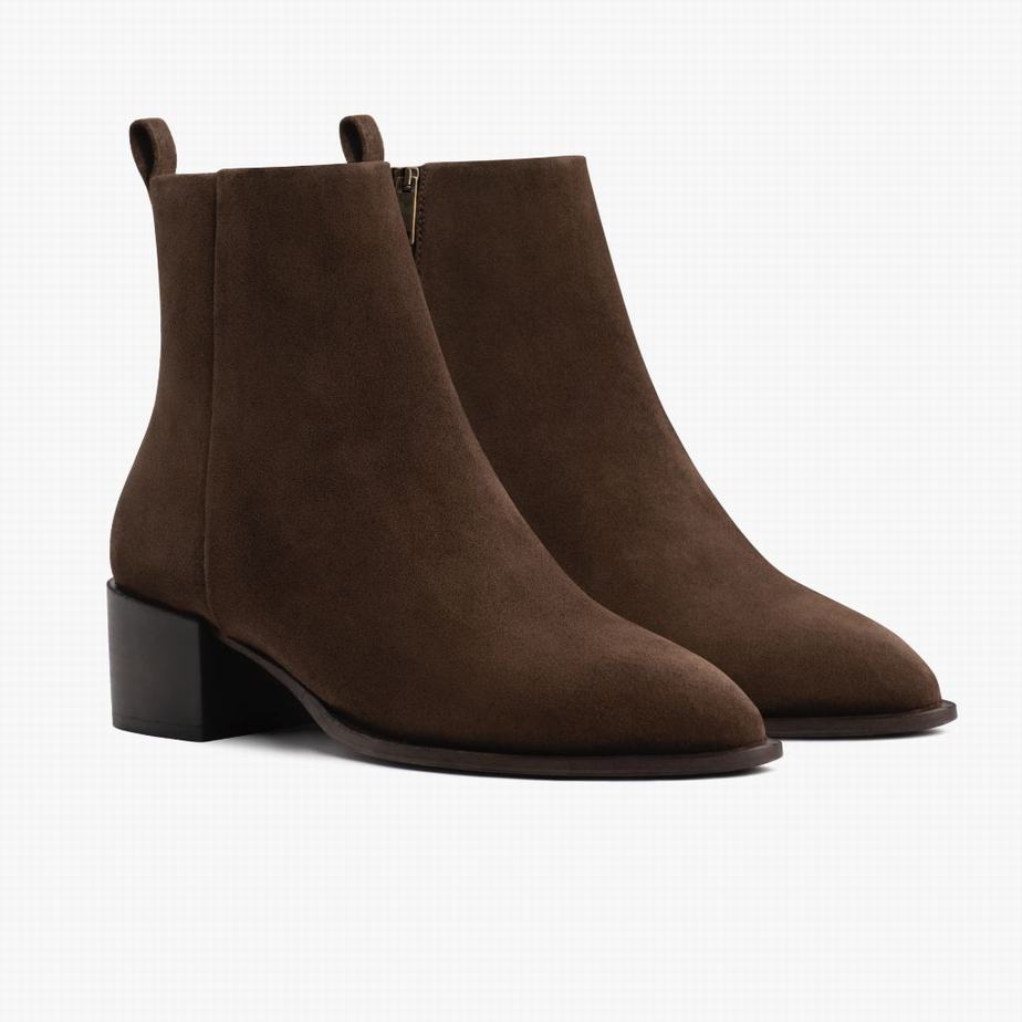 Thursday Boots Tempo Laarzen Dames Koffie | JYZ7598EW