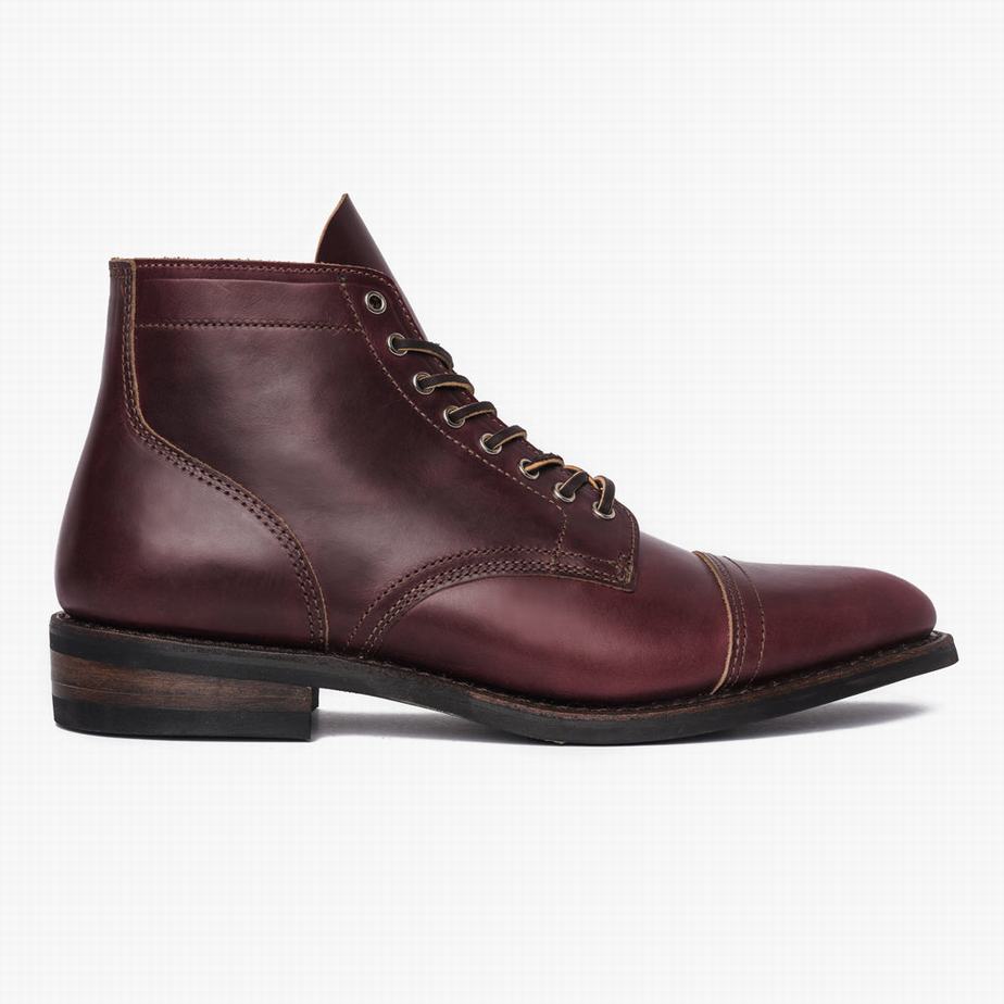 Thursday Boots Vanguard Veterlaarzen Heren Rood Bruin | CUV3790AY