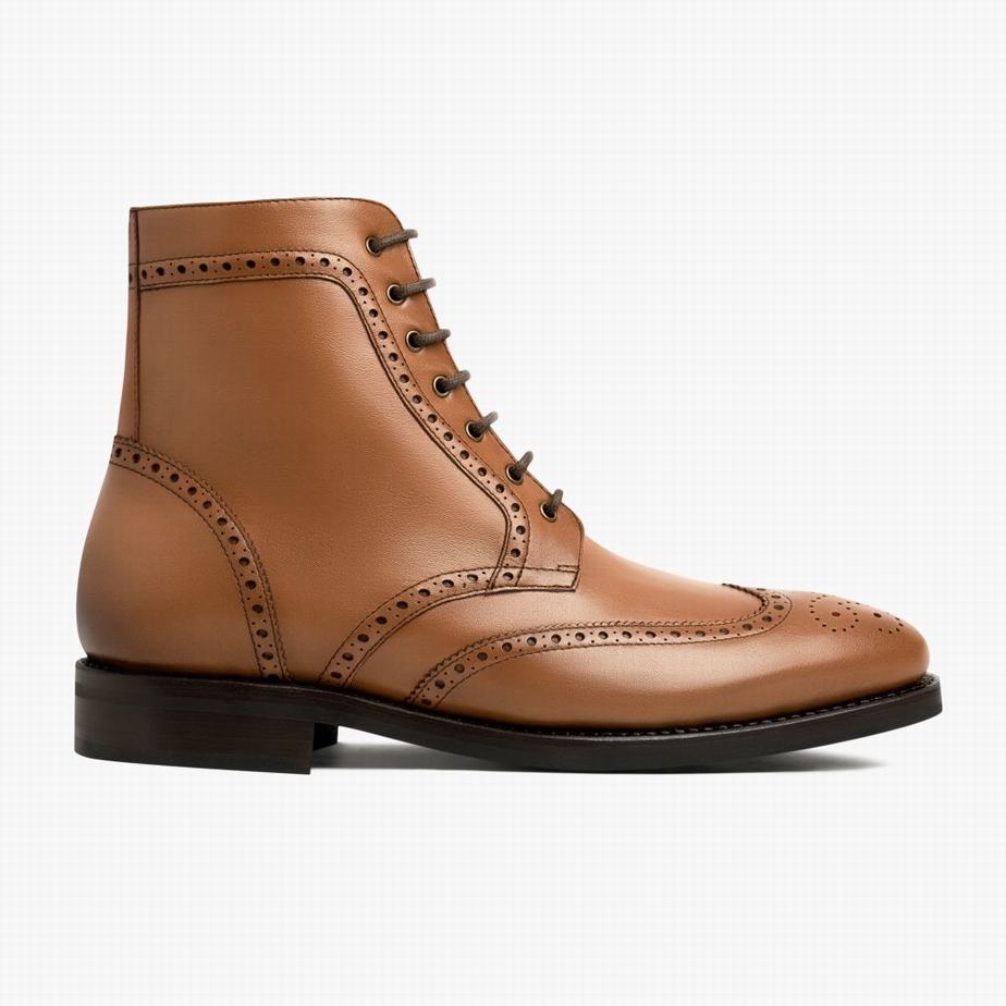 Thursday Boots Wingtip Veterlaarzen Heren Bruin | JAN5988FX