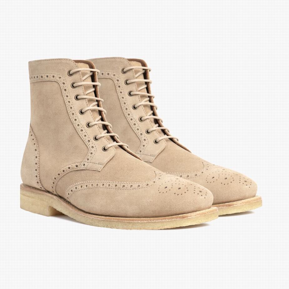 Thursday Boots Wingtip Veterlaarzen Heren Dune | SNI2660RQ